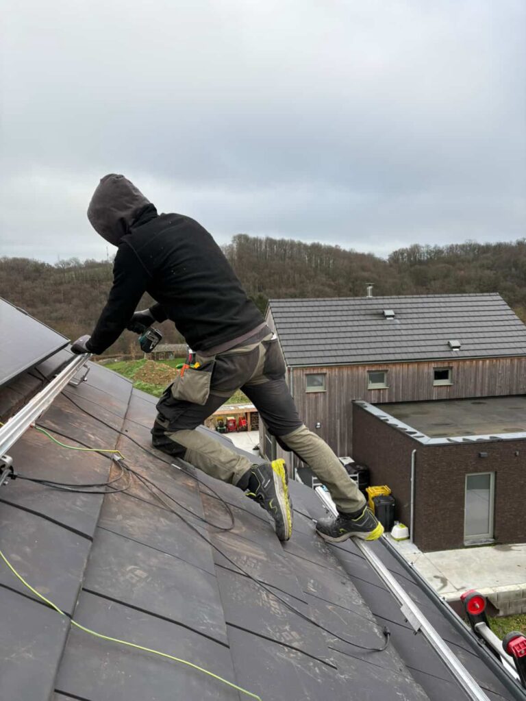 Chantiers Électricien Brabant Wallon - panneaux photovoltaique