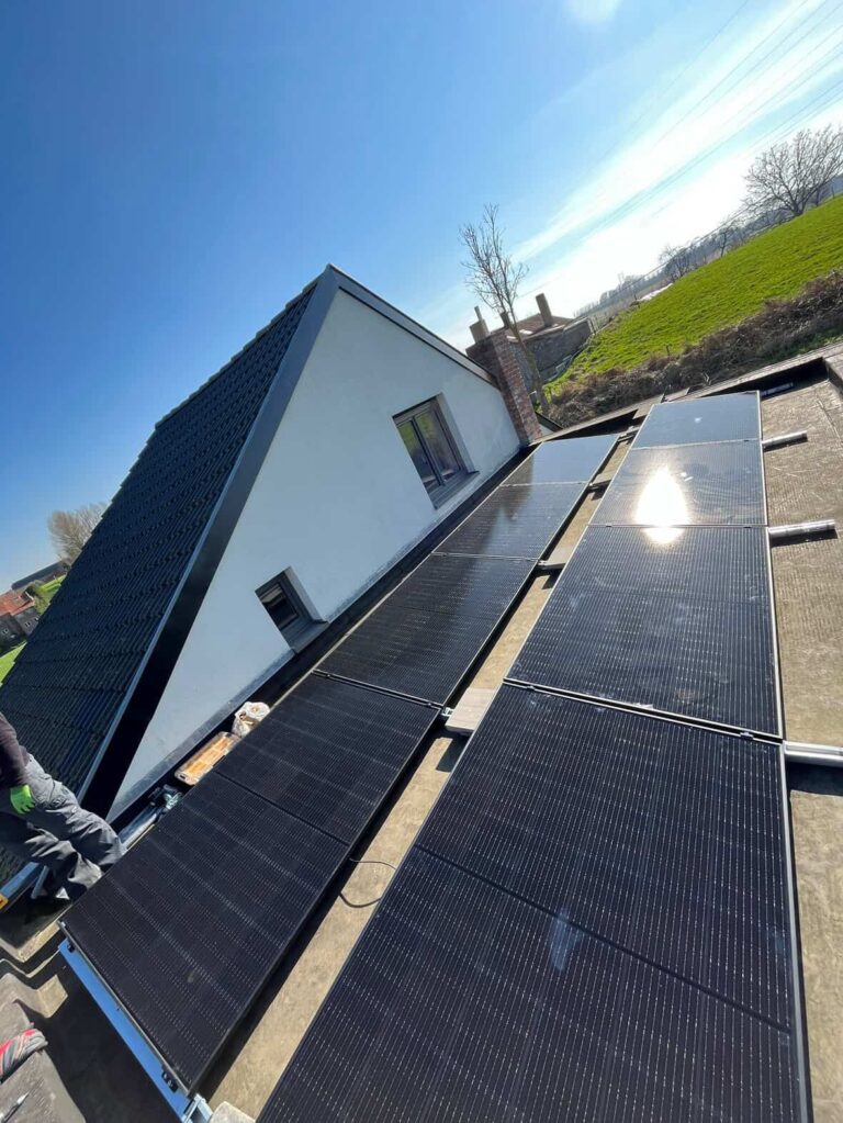 Chantiers Électricien Brabant Wallon - panneaux photovoltaique
